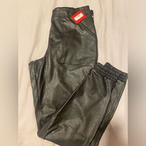 Spanx Faux Leather Joggers
